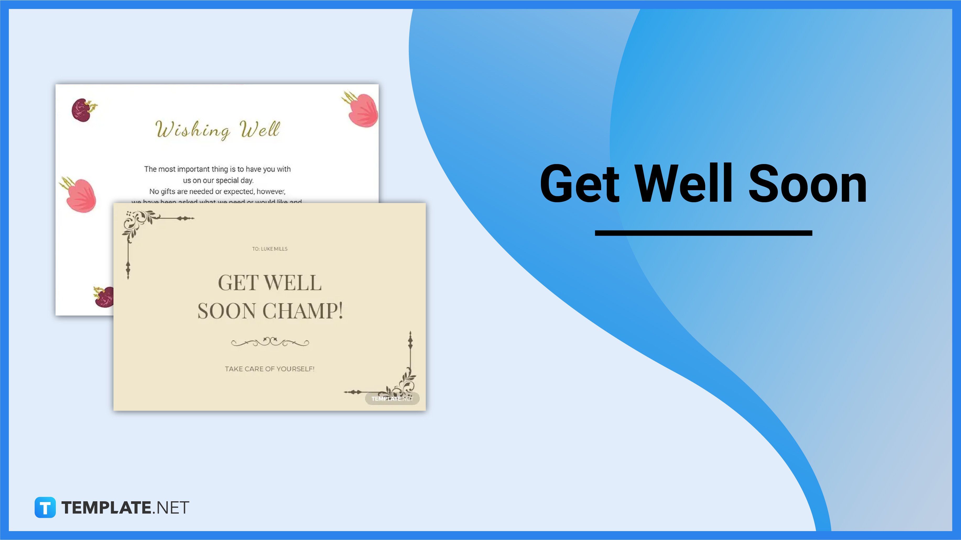 Free Vector  Get well soon with bear and flower