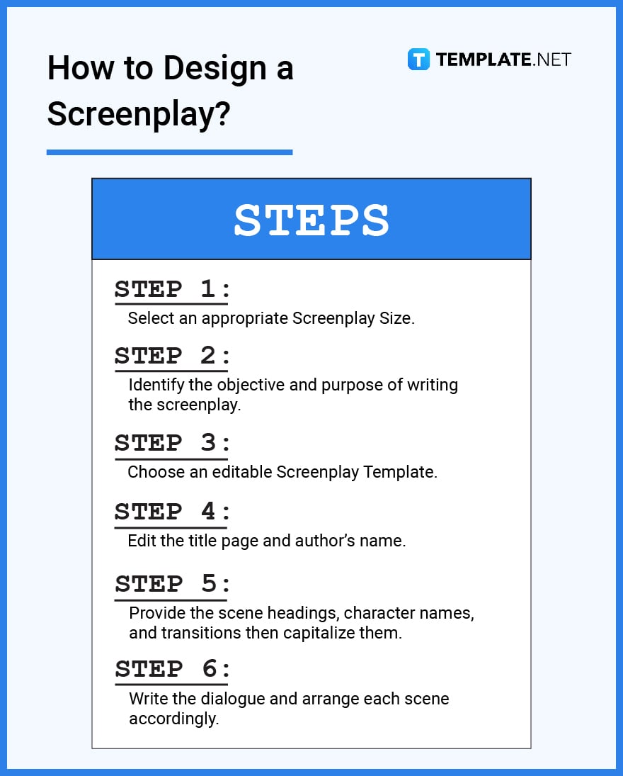 how to design a screenplay