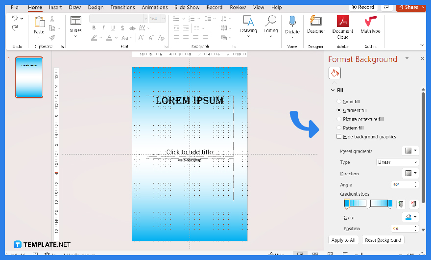 how to make a poster on microsoft powerpoint step