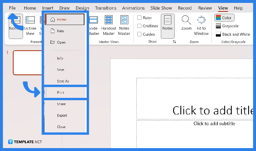 how to print microsoft powerpoint slides with notes step