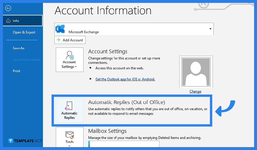 How to set up automatic reply in microsoft outlook