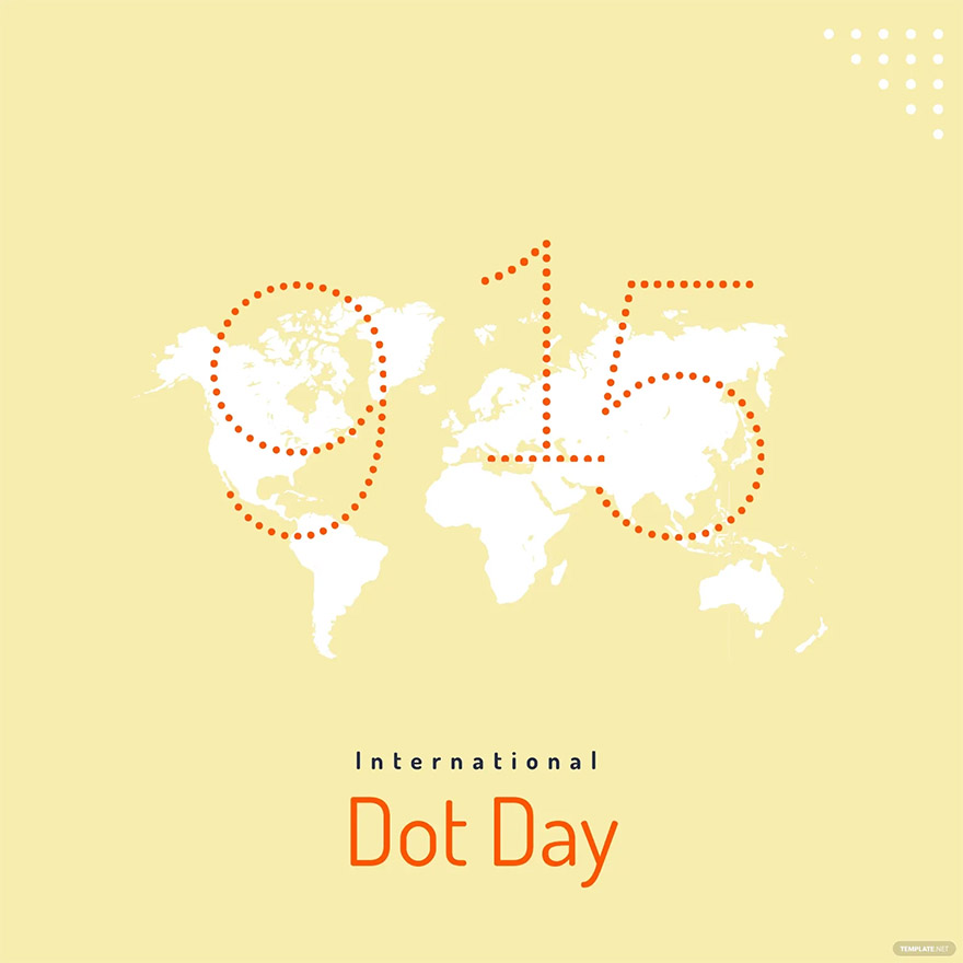 international dot day illustration ideas and examples