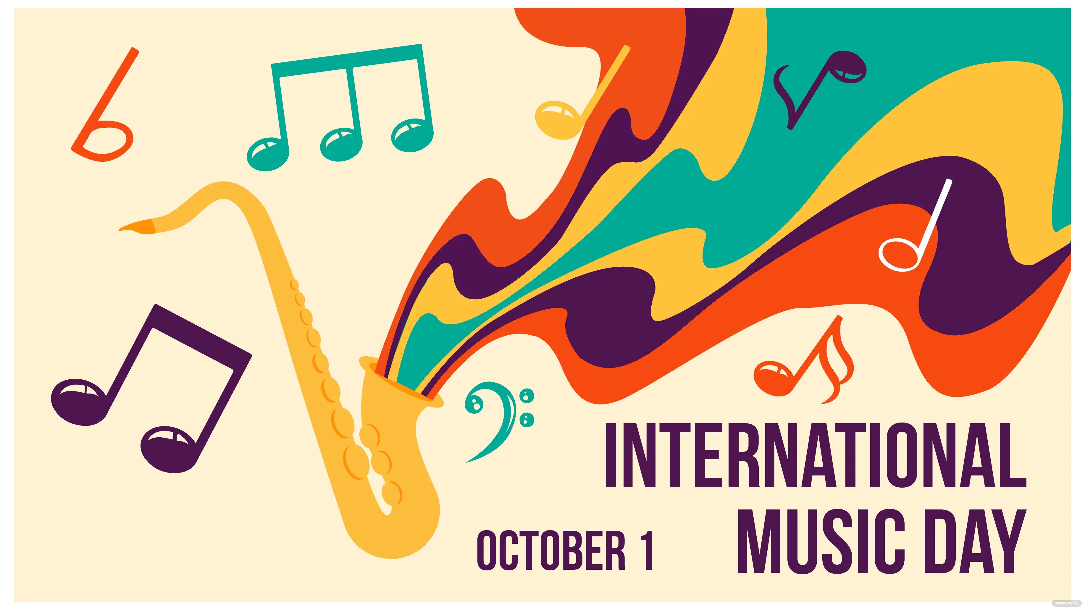 international music day image background ideas and examples