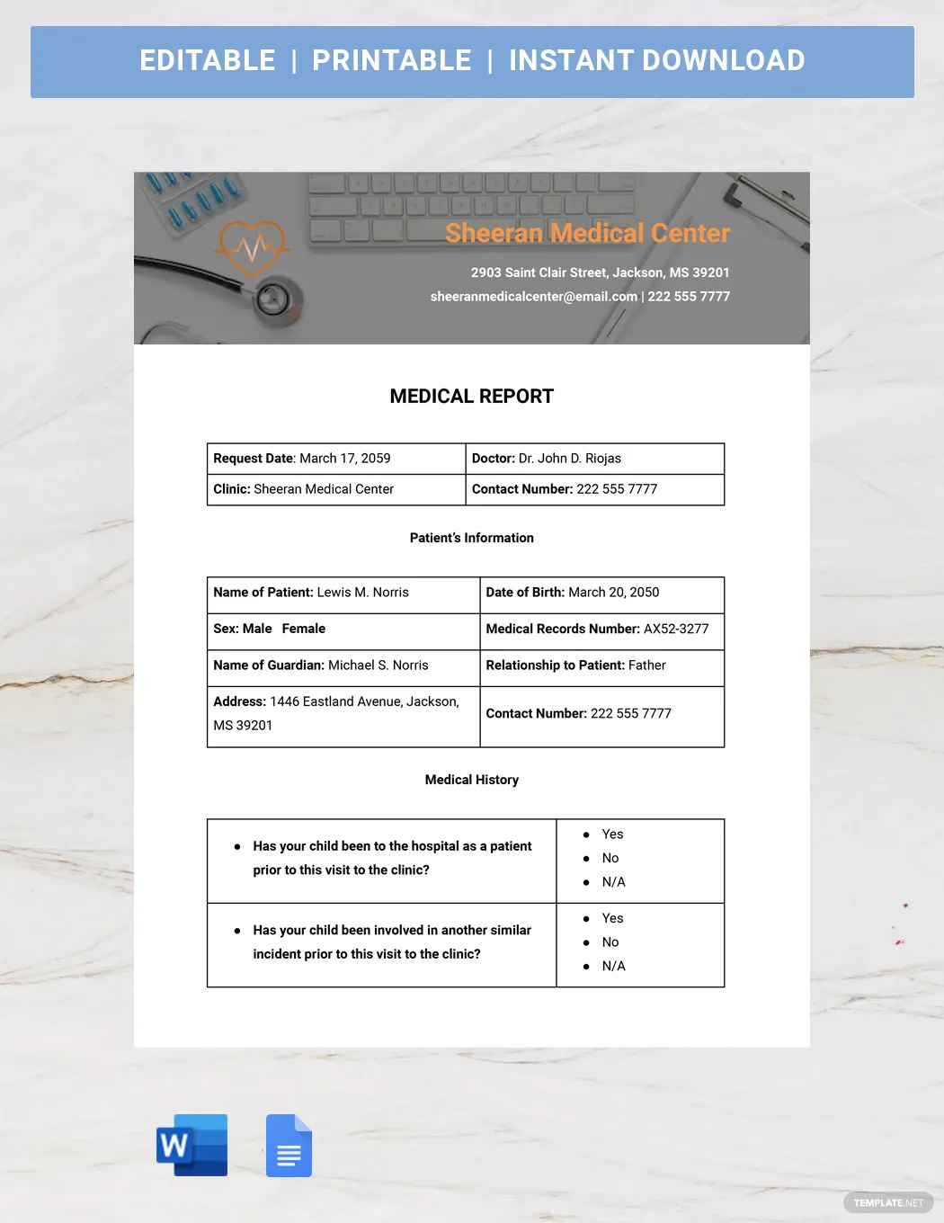 medical incident report