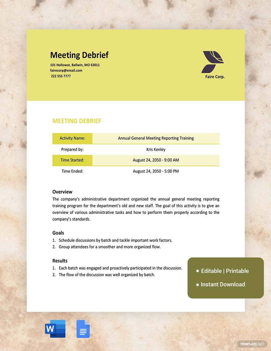 Debrief What Is a Debrief? Definition, Types, Uses