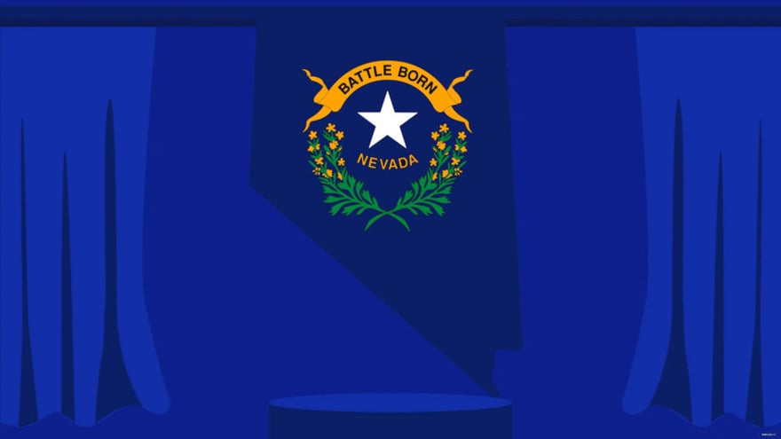 nevada day banner background ideas examples