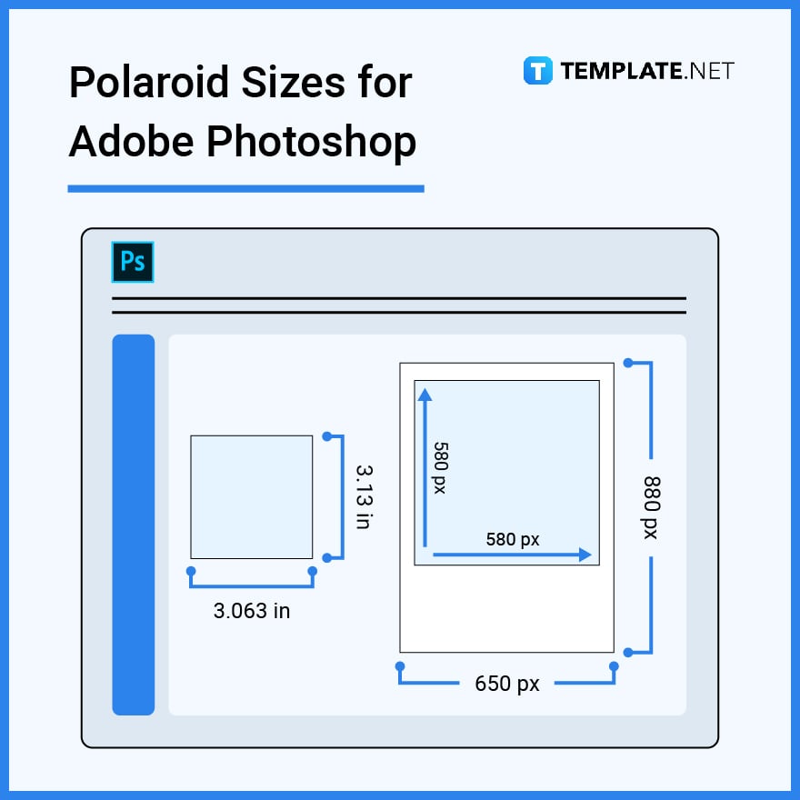 Por nombre Presunto Viajero Polaroid Size - Dimension, Inches, mm, cms, Pixel