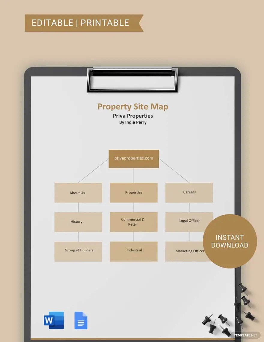 property site map