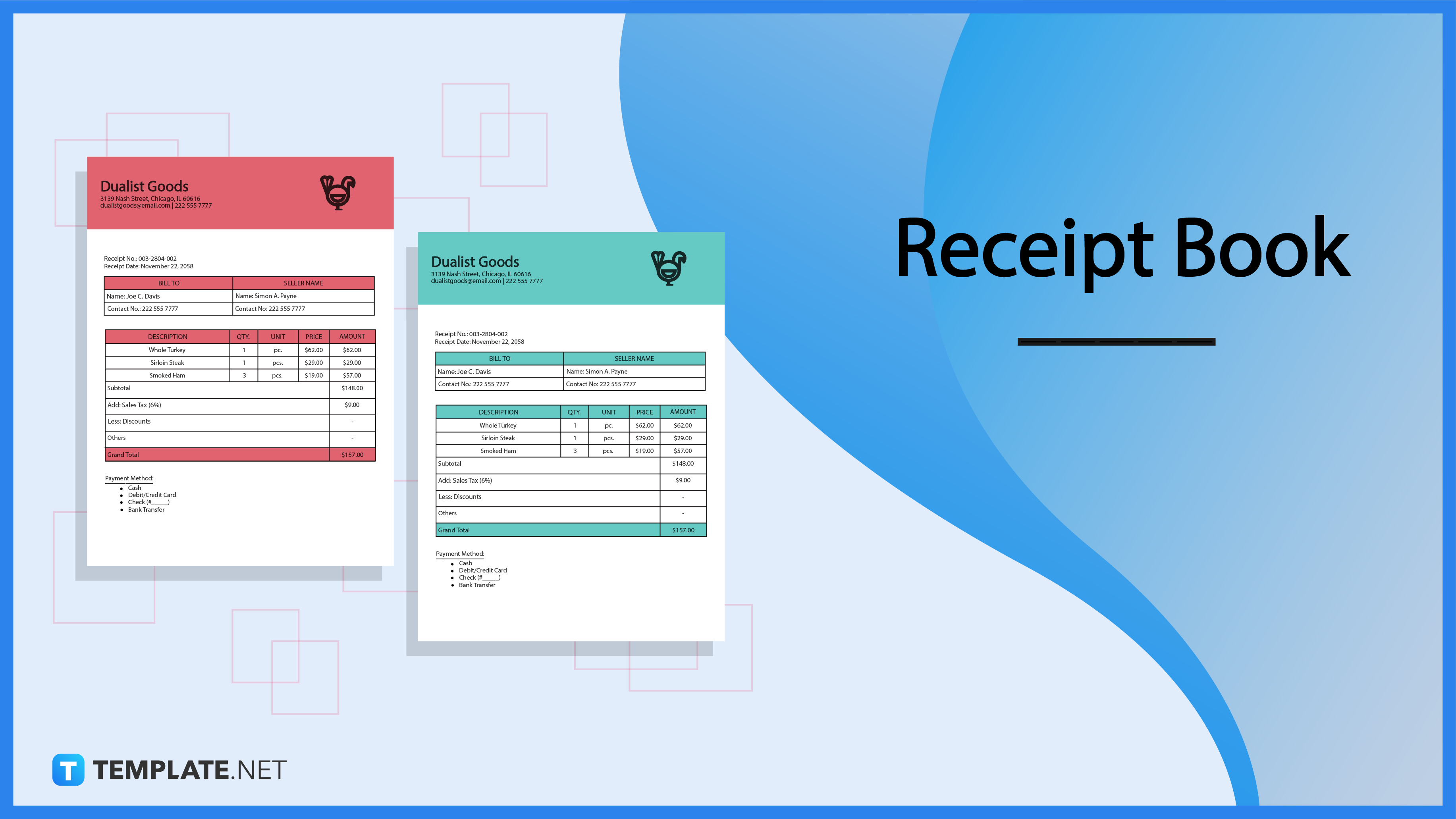 How To Print A Receipt Book