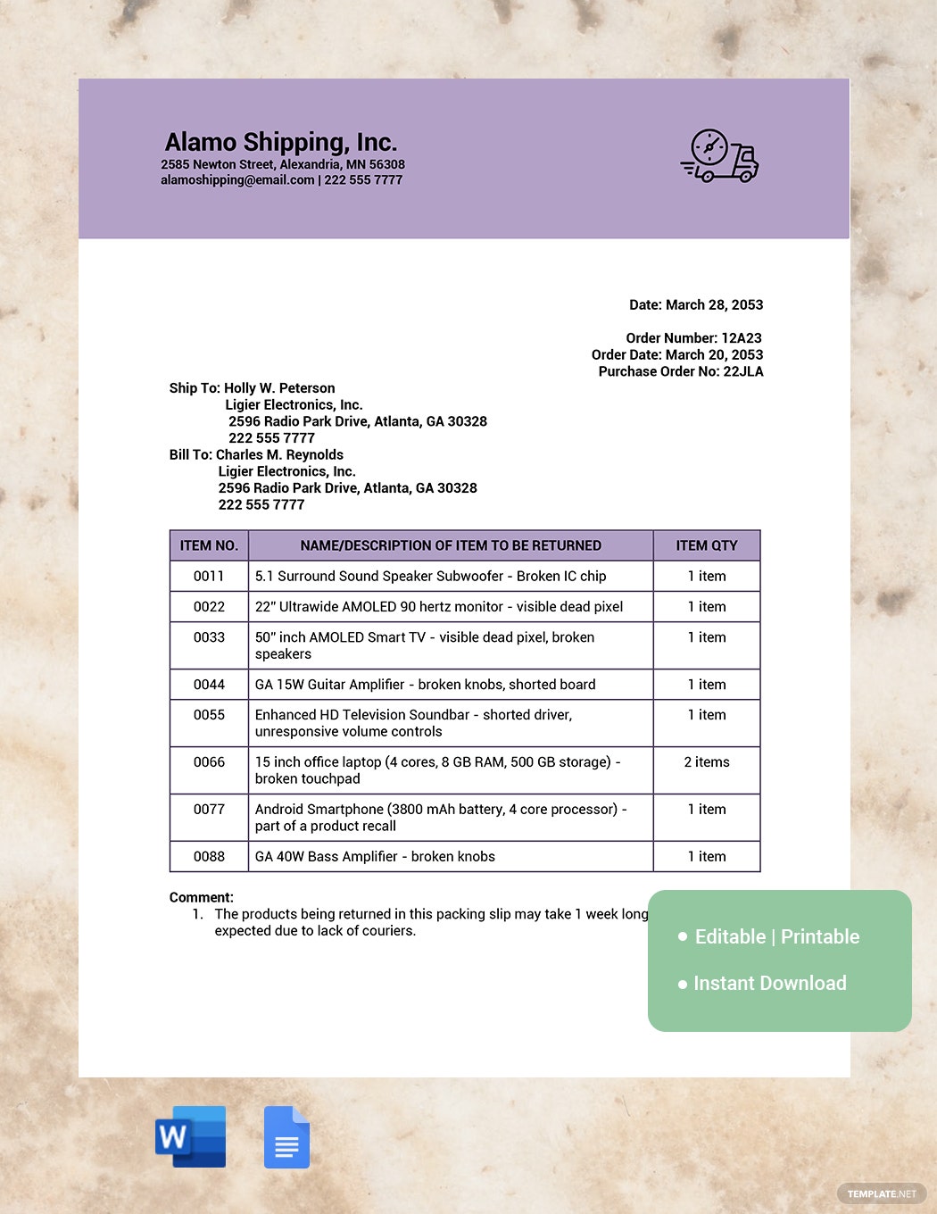 Packing Slip What Is a Packing Slip? Definition, Types, Uses