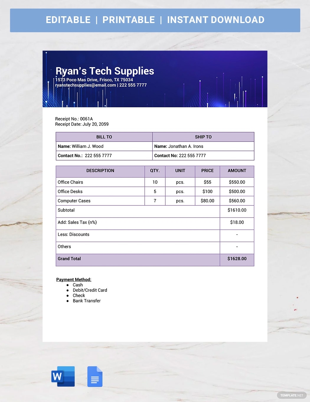 Receipt Book - What Is a Receipt Book? Definition, Types, Uses | Free ...