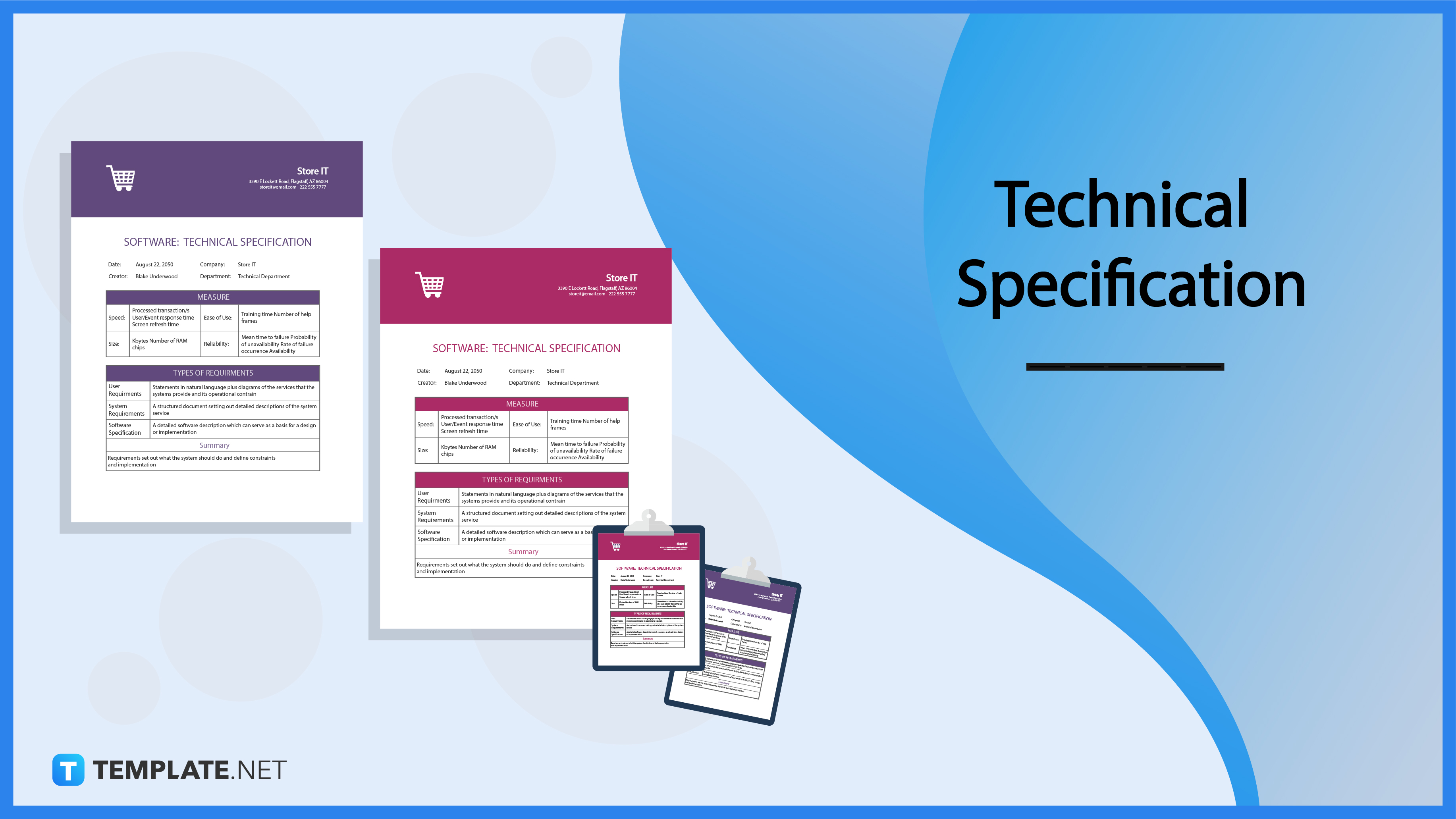 Technical Specification What Is A Technical Specification Definition 