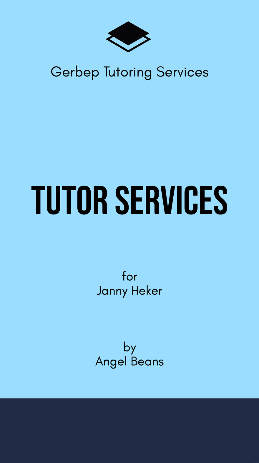 tutor services mobile presentation