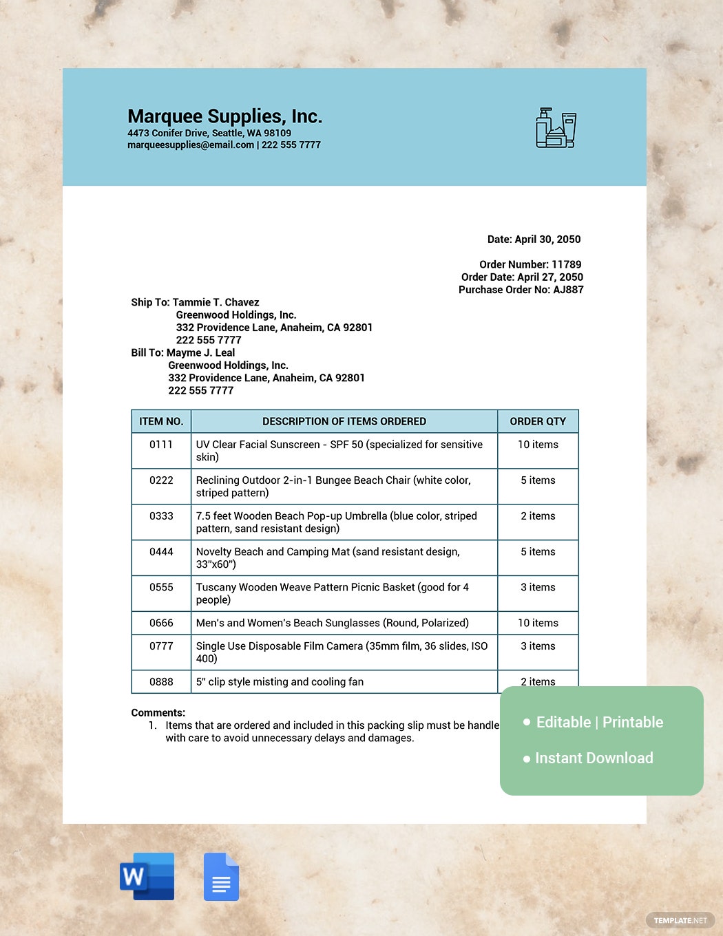 Packing Slip What Is a Packing Slip? Definition, Types, Uses