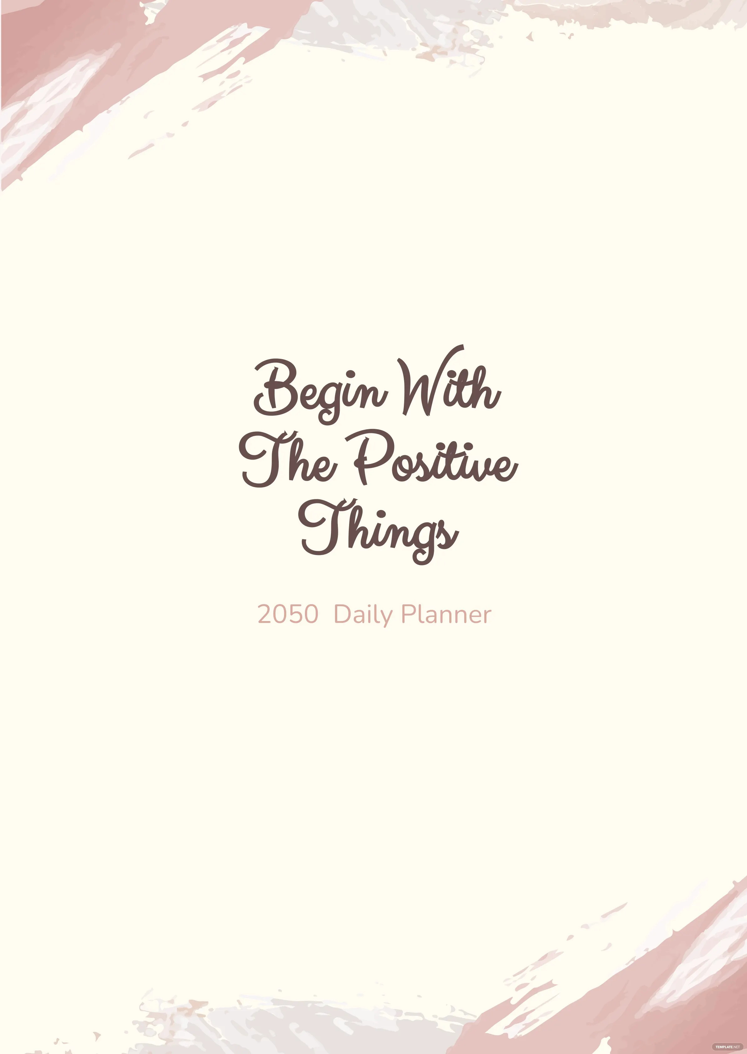 watercolor daily planner cover ideas and examples