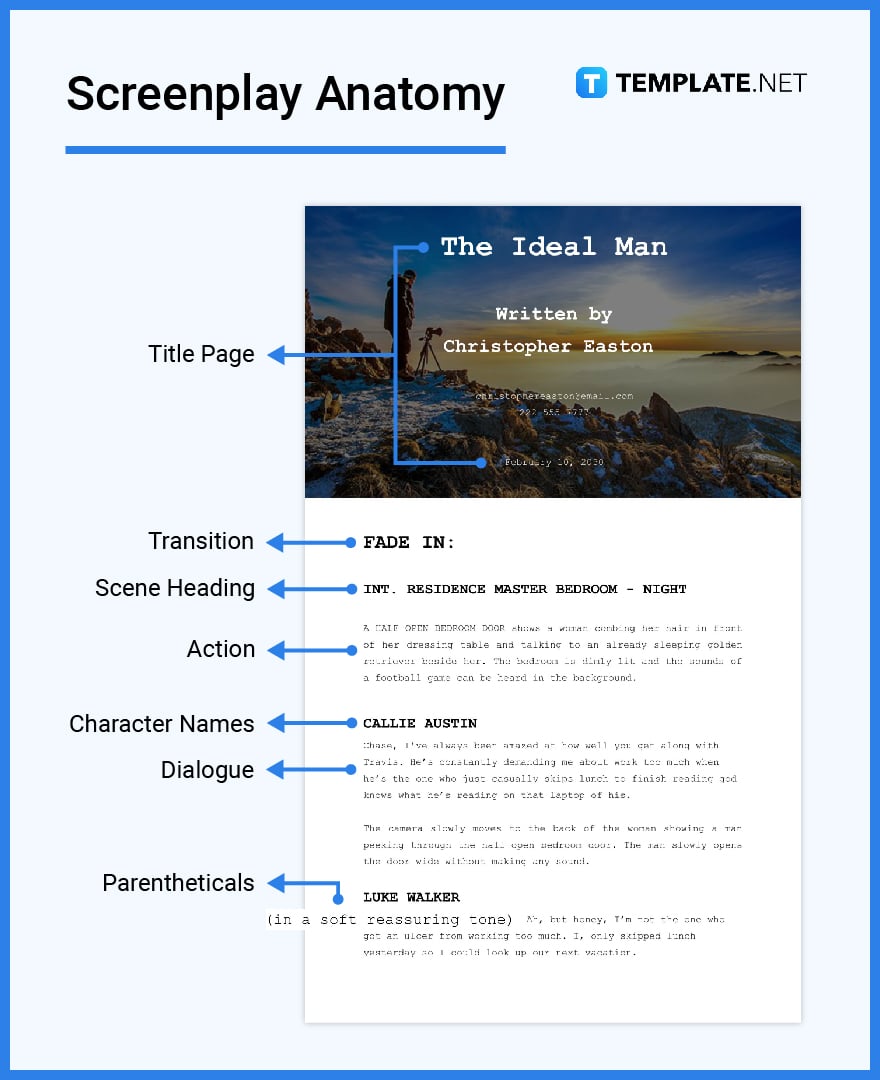 whats in a screenplay parts