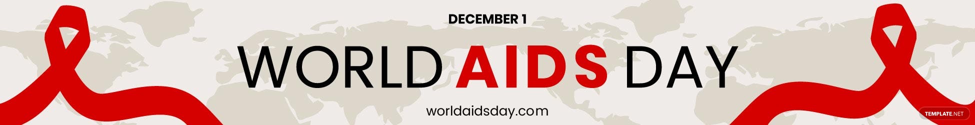 world aids day website banner ideas and examples