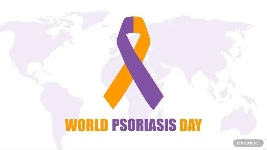 world psoriasis day background ideas example