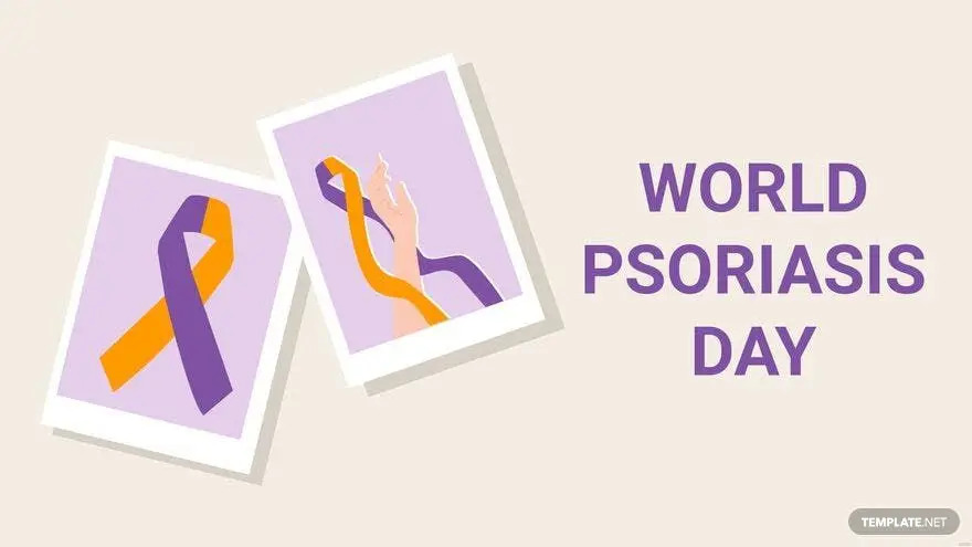 world psoriasis day photo background ideas examples