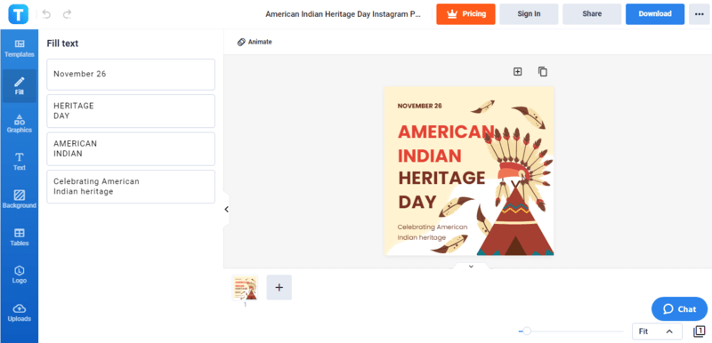write a heartfelt american indian heritage day greeting