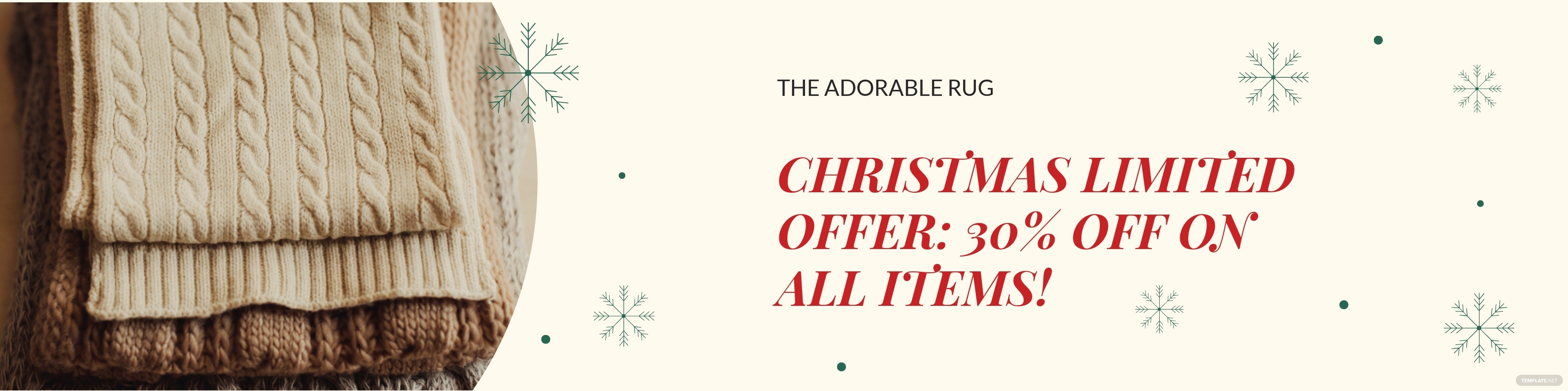 christmas etsy shop banner ideas and examples