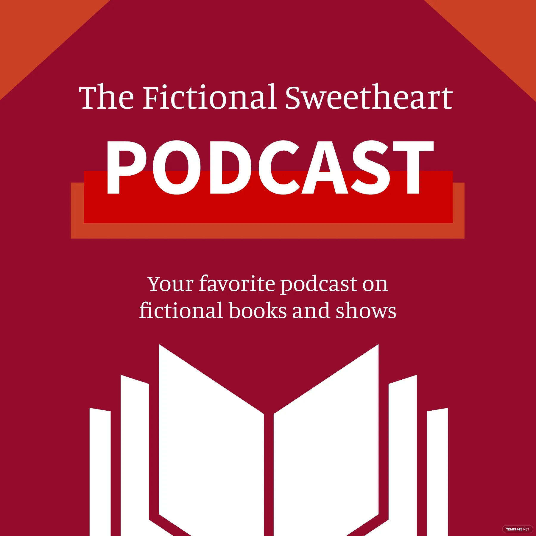 fiction podcast cover ideas and examples