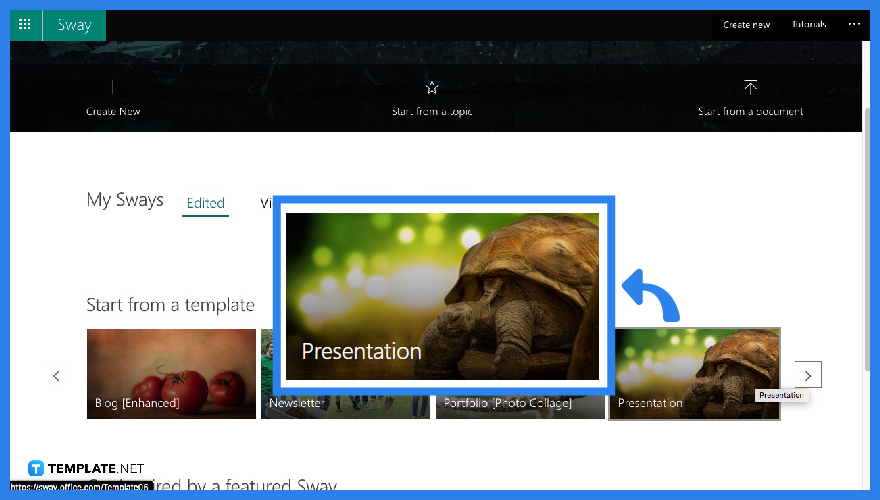 how to use sway presentation