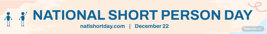 national short person day website banner ideas and examples