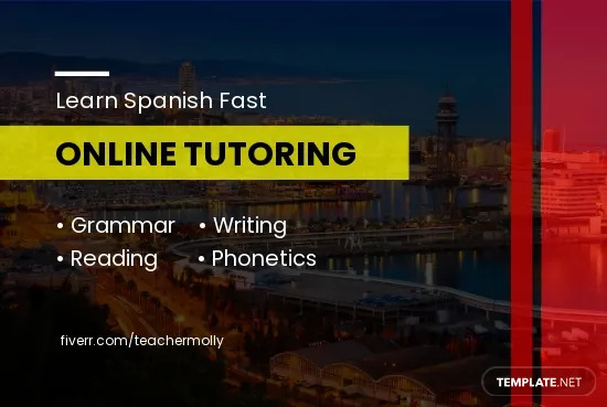 online tutoring fiverr banner ideas and examples