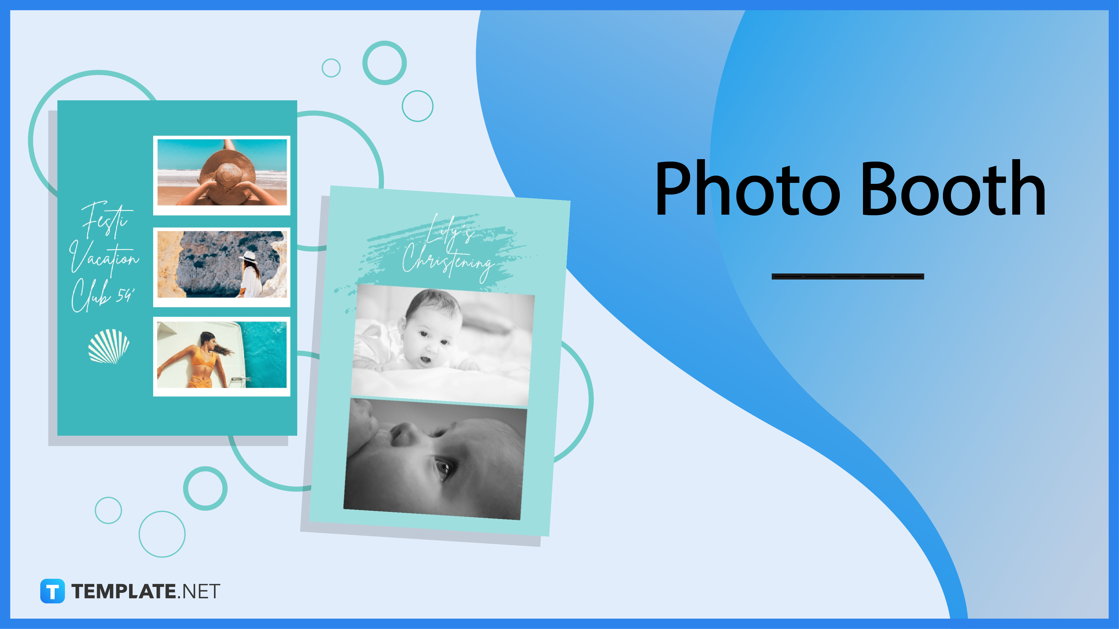 PDF Instagram stile Social Media foto Prop telaio Photo Booth