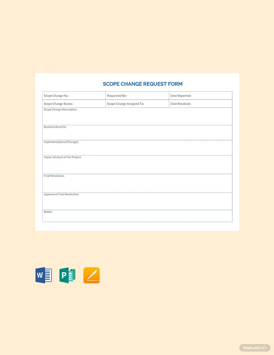 scope of work request form ideas and examples