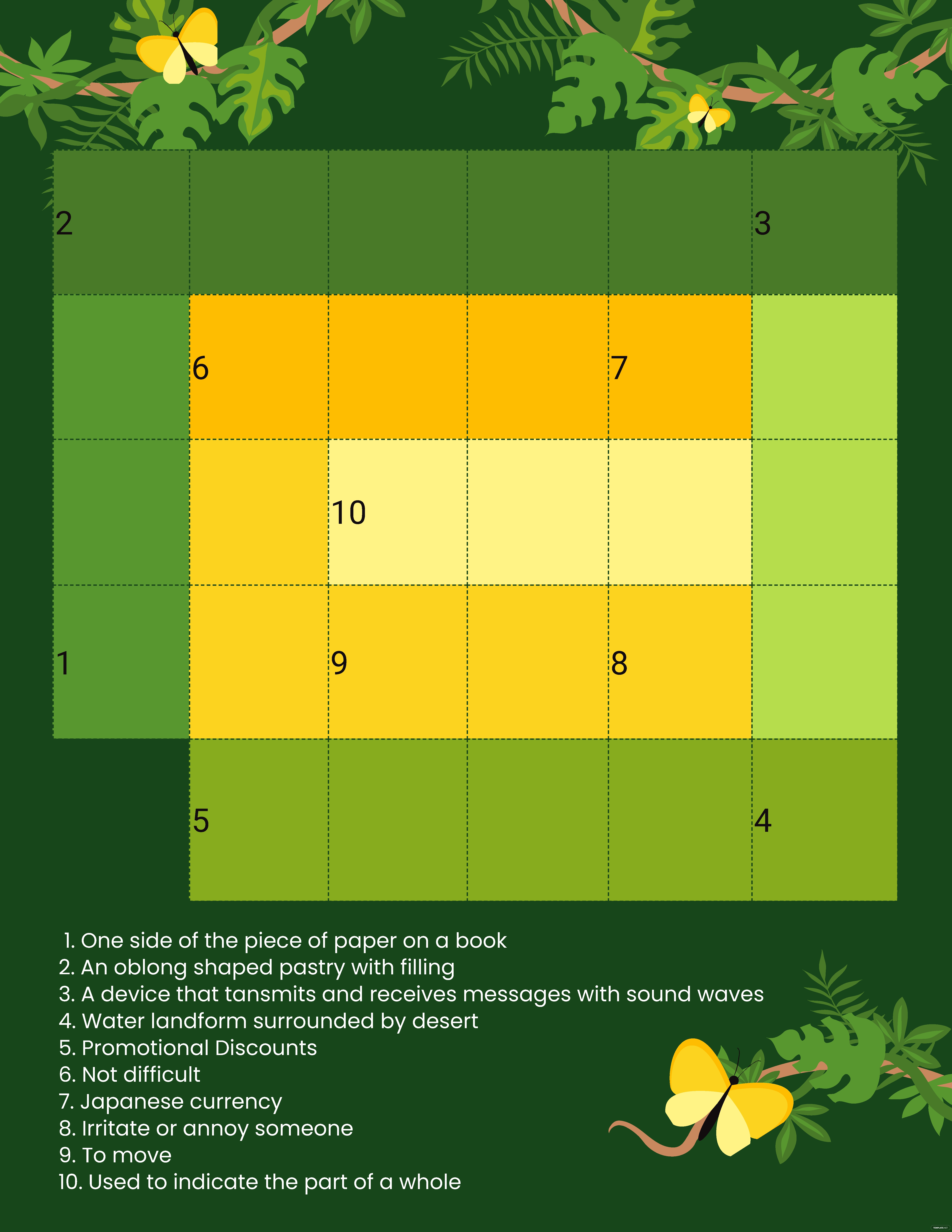 excursion definition crossword