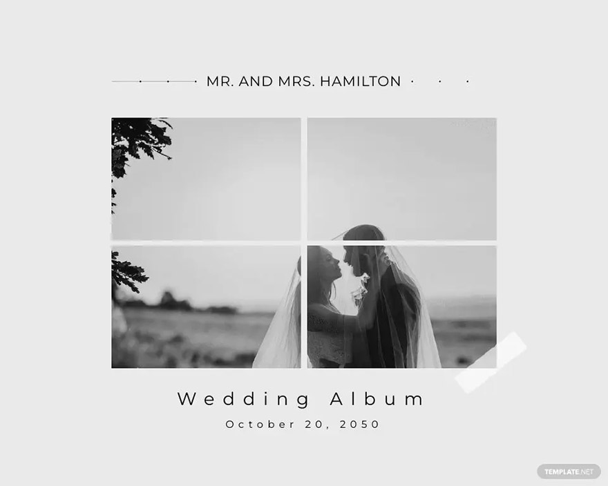wedding photography album