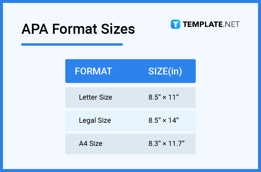 apa research paper font size