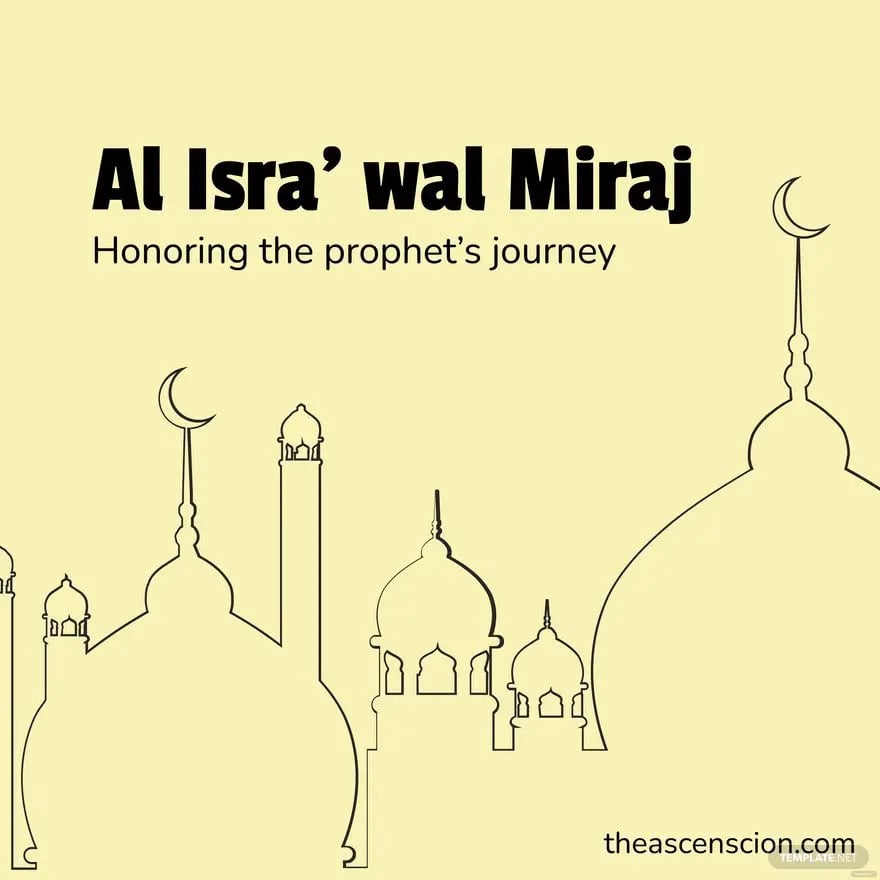 al isra wal miraj poster ideas and examples