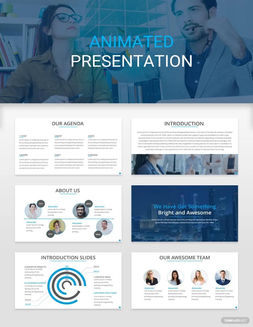 animated presentation