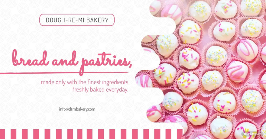 bakery facebook ad template ideas and examples