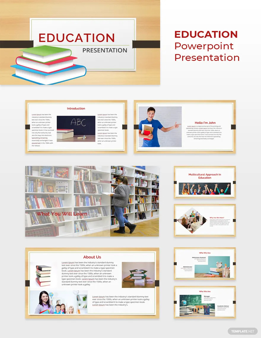 education presentation ideas and examples