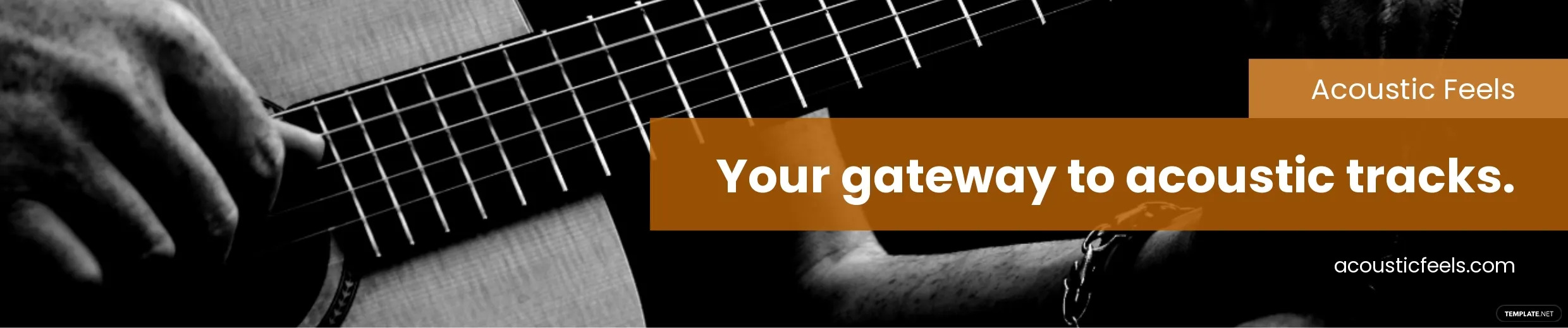 guitar music soundcloud banner ideas and examples