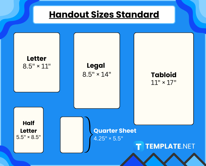 Handout Sizes