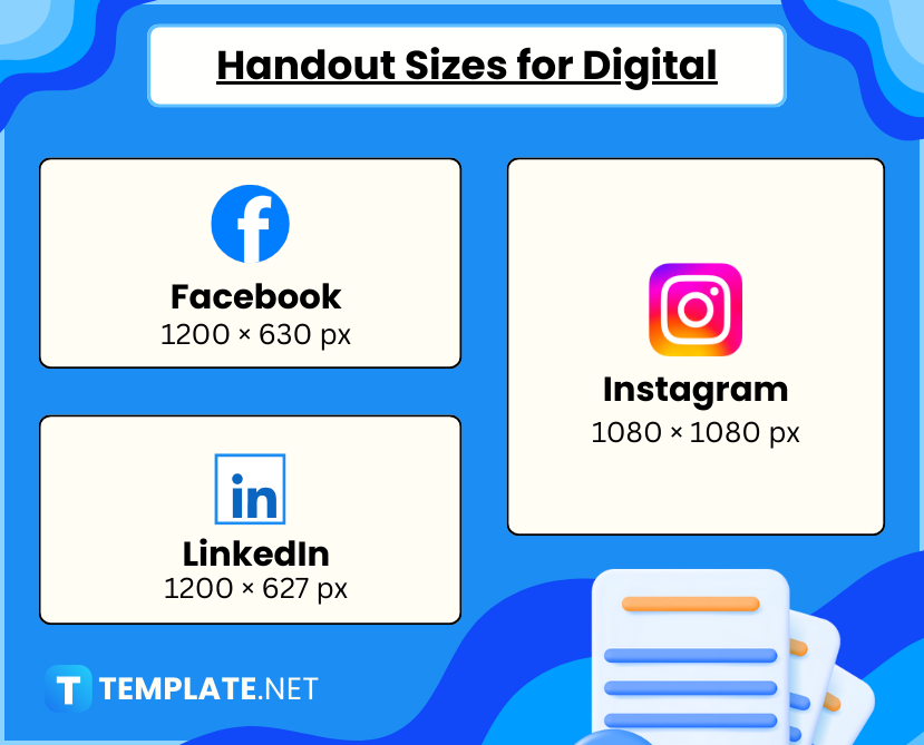 Handout Sizes