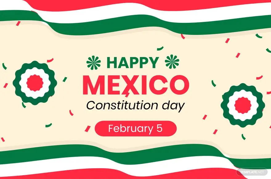 mexico constitution day banner ideas examples