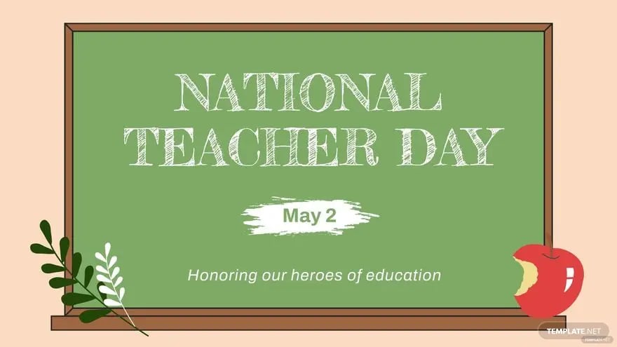national teacher day flyer background ideas and examples