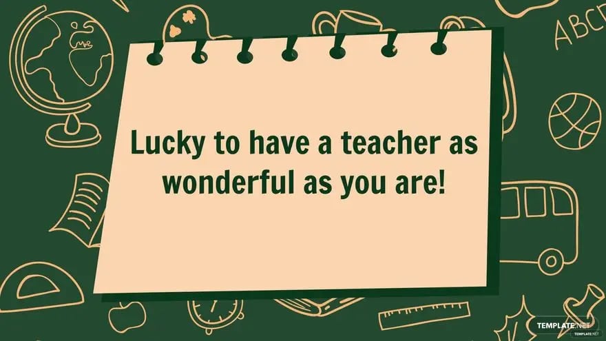 national teacher day greeting card background ideas and examples