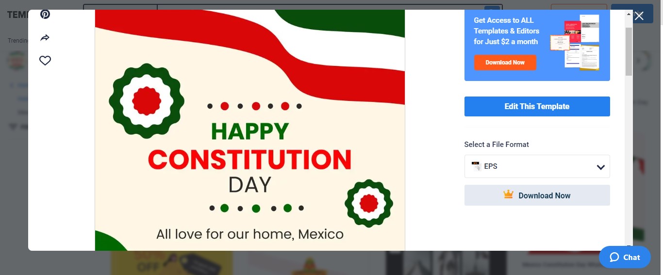 select the mexico constitution day fb post