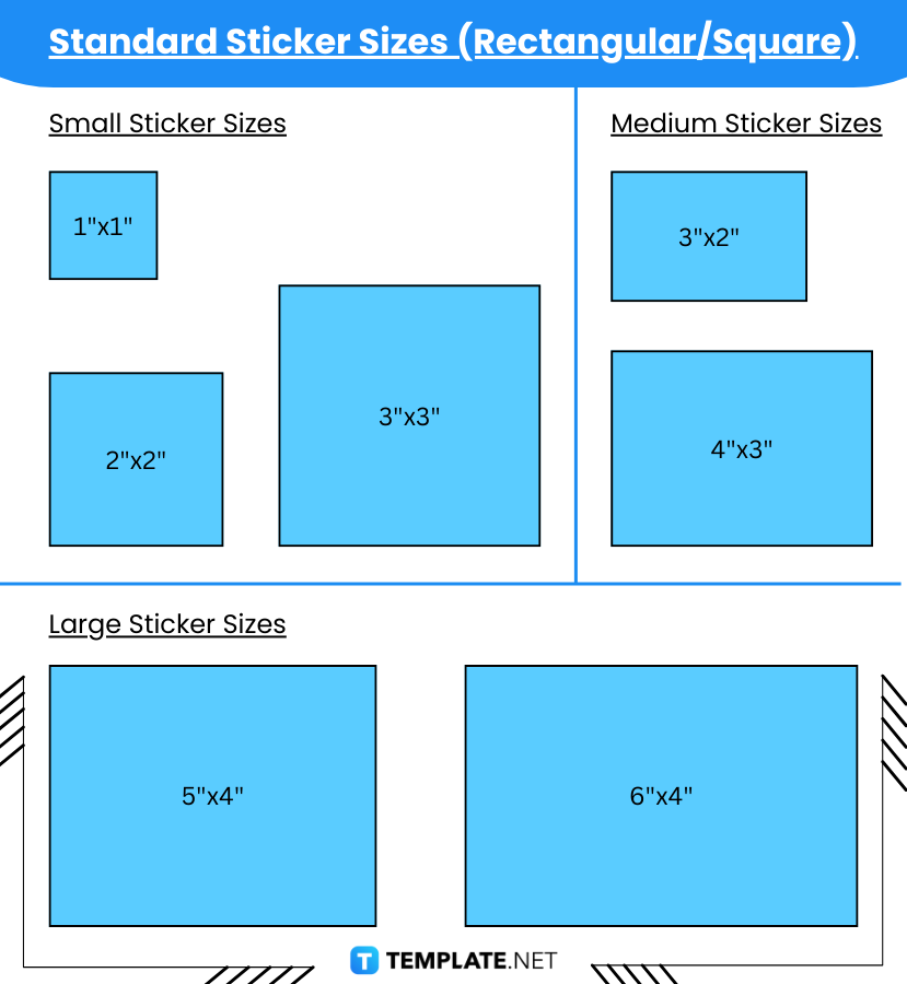 Sticker Sizes