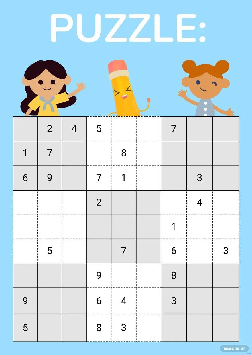 sudoku with numbers