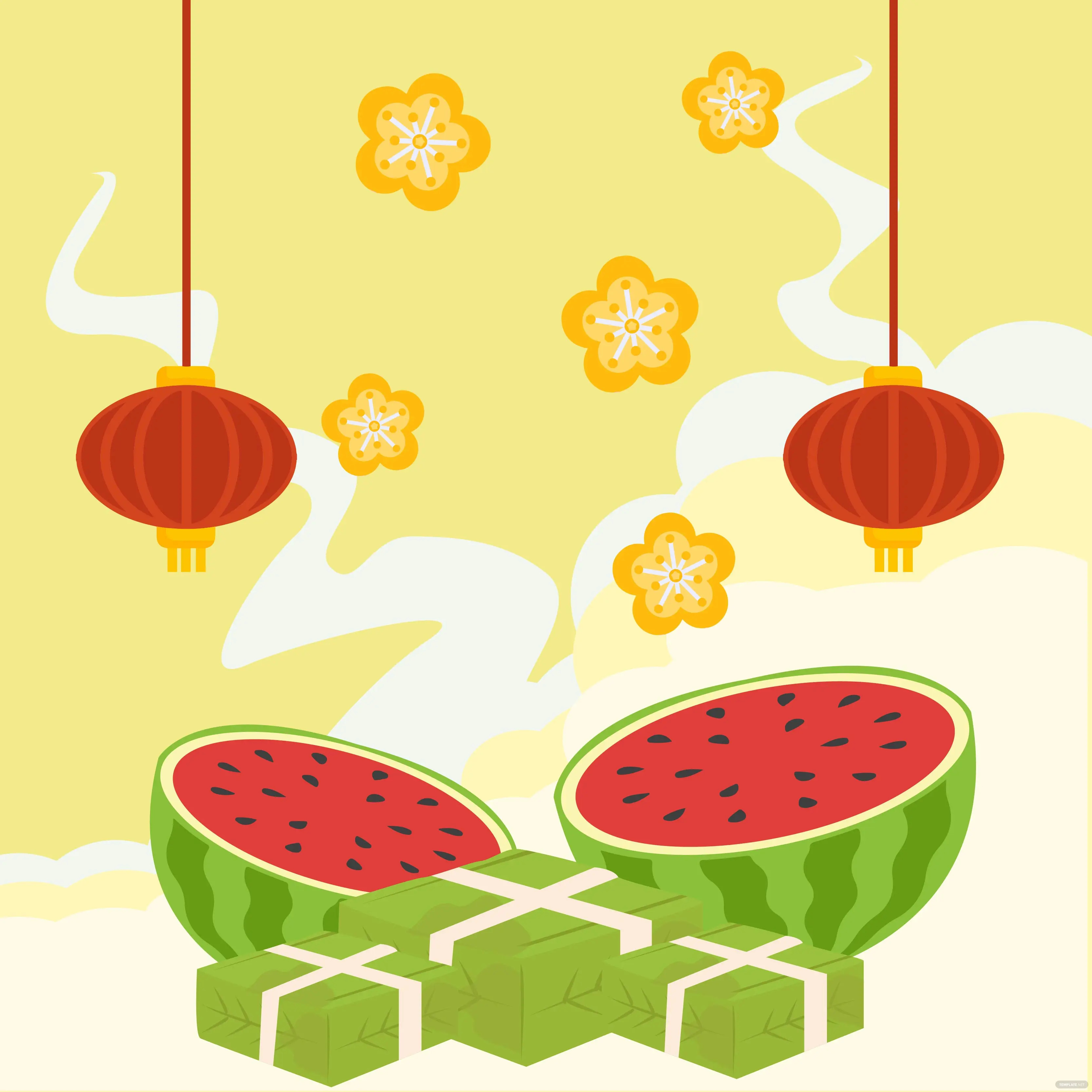 tet new year vector ideas and examples