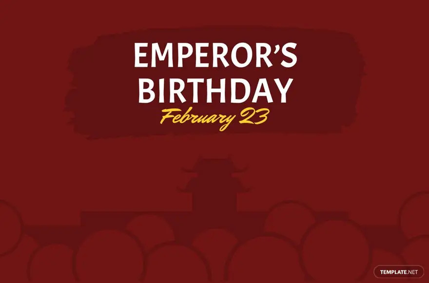 emperors birthday banner ideas examples