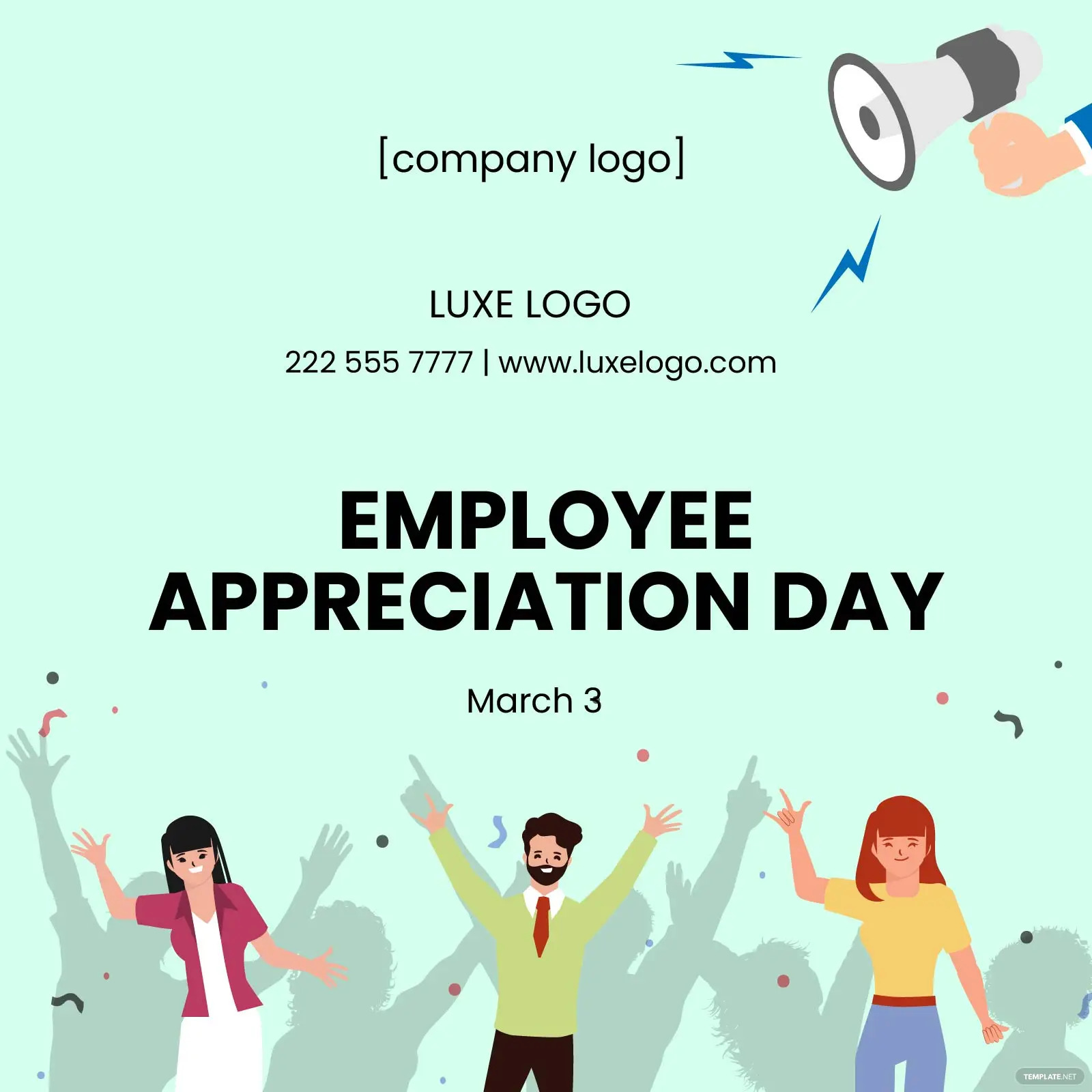 employee appreciation day poster vector ideas and examples
